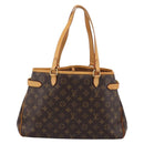 LOUIS VUITTON Monogram Batignolles Horizontal Tote Bag M51154 LV Auth 201006V-2