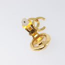 CHANEL Earring metal Gold Tone CC Auth 201011-9