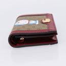 GUCCI Micro GG Supreme Doraemon Compact Wallet PVC Beige 647788 Auth 201012M-3
