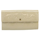 LOUIS VUITTON Vernis Portefeiulle Sarah Wallet Broncorail M91466 LV Auth 201013V-13