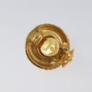 CHANEL Earring metal Gold Tone CC Auth 201014-6