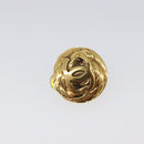 CHANEL Earring metal Gold Tone CC Auth 201015V-8