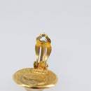 CHANEL Earring metal Gold Tone CC Auth 201016-5