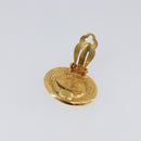 CHANEL Earring metal Gold Tone CC Auth 201016-9