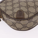 GUCCI GG Supreme Web Sherry Line Bag PVC Beige Gold 89 02 066 Auth 201083-10