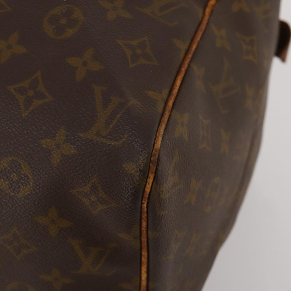 LOUIS VUITTON Monogram Sac Souple 45 Boston Bag M41624 LV Auth 201121