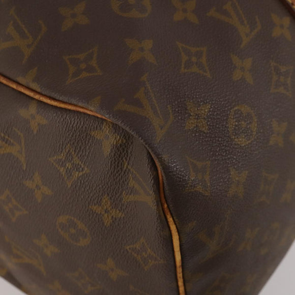 LOUIS VUITTON Monogram Sac Souple 45 Boston Bag M41624 LV Auth 201121