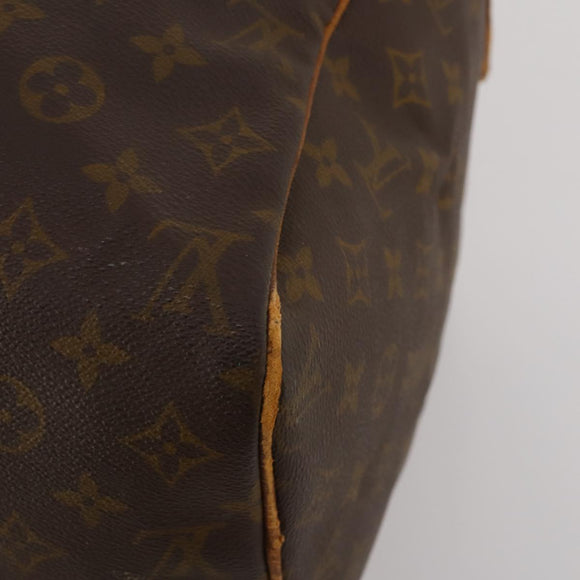 LOUIS VUITTON Monogram Sac Souple 45 Boston Bag M41624 LV Auth 201121