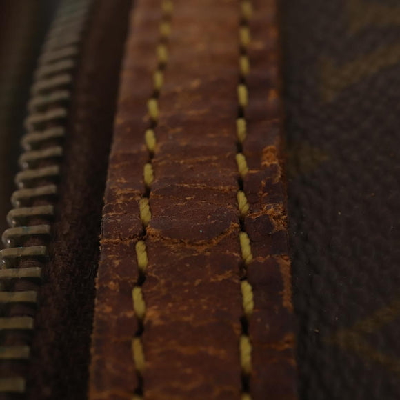 LOUIS VUITTON Monogram Sac Souple 45 Boston Bag M41624 LV Auth 201121