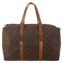LOUIS VUITTON Monogram Sac Souple 45 Boston Bag M41624 LV Auth 201121-2