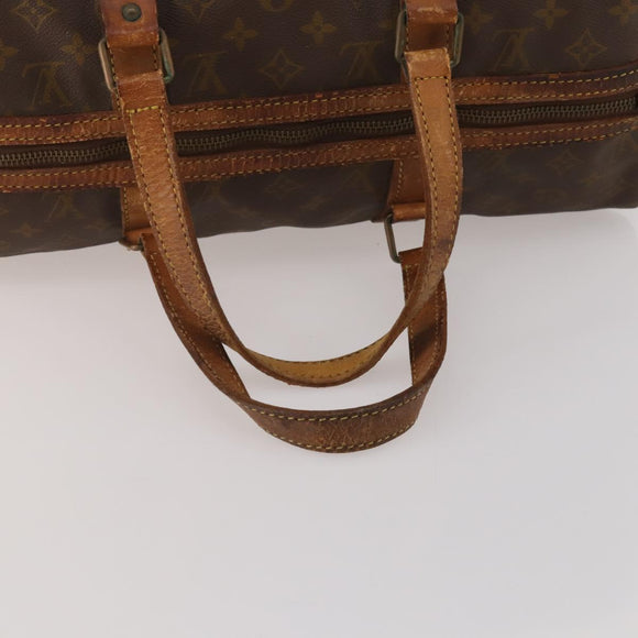 LOUIS VUITTON Monogram Sac Souple 45 Boston Bag M41624 LV Auth 201121