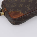 LOUIS VUITTON Monogram Marly Dragonne PM Clutch Bag M51827 LV Auth 201122-15