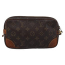 LOUIS VUITTON Monogram Marly Dragonne PM Clutch Bag M51827 LV Auth 201122-2