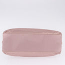 PRADA Shoulder Bag Satin Pink Auth 201126A-5