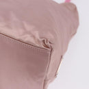 PRADA Shoulder Bag Satin Pink Auth 201126A-16