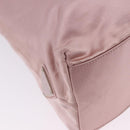 PRADA Shoulder Bag Satin Pink Auth 201126A-17