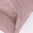 PRADA Shoulder Bag Satin Pink Auth 201126A-18