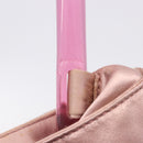 PRADA Shoulder Bag Satin Pink Auth 201126A-20