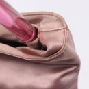 PRADA Shoulder Bag Satin Pink Auth 201126A-21