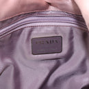 PRADA Shoulder Bag Satin Pink Auth 201126A-23
