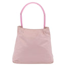 PRADA Shoulder Bag Satin Pink Auth 201126A-2