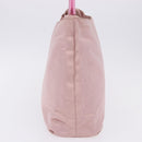 PRADA Shoulder Bag Satin Pink Auth 201126A-3