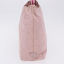 PRADA Shoulder Bag Satin Pink Auth 201126A-4