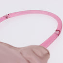 PRADA Shoulder Bag Satin Pink Auth 201126A-14