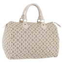 LOUIS VUITTON Monogram Mini Lin Croisette Speedy 30 Bag Blue M95500 Auth 201129A-1