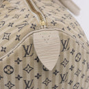 LOUIS VUITTON Monogram Mini Lin Croisette Speedy 30 Bag Blue M95500 Auth 201129A-22