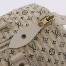 LOUIS VUITTON Monogram Mini Lin Croisette Speedy 30 Bag Blue M95500 Auth 201129A-23