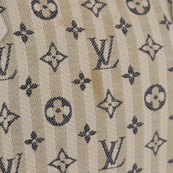 LOUIS VUITTON Monogram Mini Lin Croisette Speedy 30 Bag Blue M95500 Auth 201129A