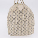 LOUIS VUITTON Monogram Mini Lin Croisette Speedy 30 Bag Blue M95500 Auth 201129A-5