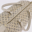 LOUIS VUITTON Monogram Mini Lin Croisette Speedy 30 Bag Blue M95500 Auth 201129A-14