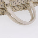 LOUIS VUITTON Monogram Mini Lin Croisette Speedy 30 Bag Blue M95500 Auth 201129A-8