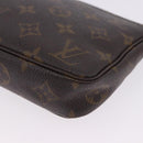 LOUIS VUITTON Monogram Pochette Accessoires Pouch M51980 LV Auth 201130-15
