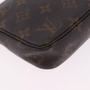 LOUIS VUITTON Monogram Pochette Accessoires Pouch M51980 LV Auth 201130-16