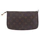 LOUIS VUITTON Monogram Pochette Accessoires Pouch M51980 LV Auth 201130-2