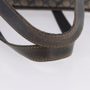 GUCCI GG Supreme Tote Bag PVC Navy Silver 211137 Auth 201133-12