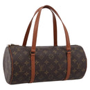 LOUIS VUITTON Monogram Papillon 30 Hand Bag M51385 LV Auth 201134V-1