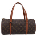 LOUIS VUITTON Monogram Papillon 30 Hand Bag M51385 LV Auth 201134V-13