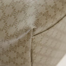 CELINE Macadam Canvas Hand Bag PVC Beige Gold Auth 201135V-19
