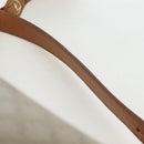 CELINE Macadam Canvas Hand Bag PVC Beige Gold Auth 201135V-9