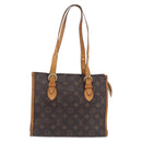 LOUIS VUITTON Monogram Popincourt Haut Tote Bag M40007 LV Auth 201136-2