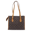 LOUIS VUITTON Monogram Popincourt Haut Tote Bag M40007 LV Auth 201136-3