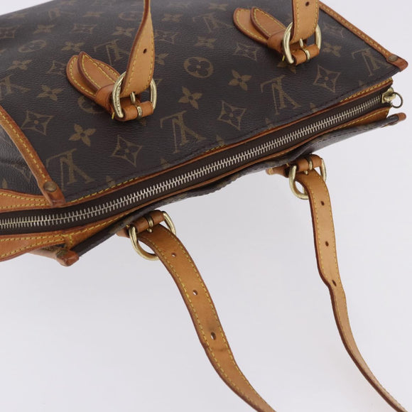 LOUIS VUITTON Monogram Popincourt Haut Tote Bag M40007 LV Auth 201136