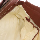 CELINE Hand Bag Canvas Beige Gold Tone Auth 201139A-23