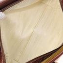 CELINE Hand Bag Canvas Beige Gold Tone Auth 201139A-27