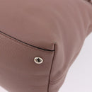 GUCCI Soho Hand Bag Leather Pink Gold Tone 308362 Auth 201141A-15