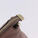 GUCCI Soho Hand Bag Leather Pink Gold Tone 308362 Auth 201141A-17